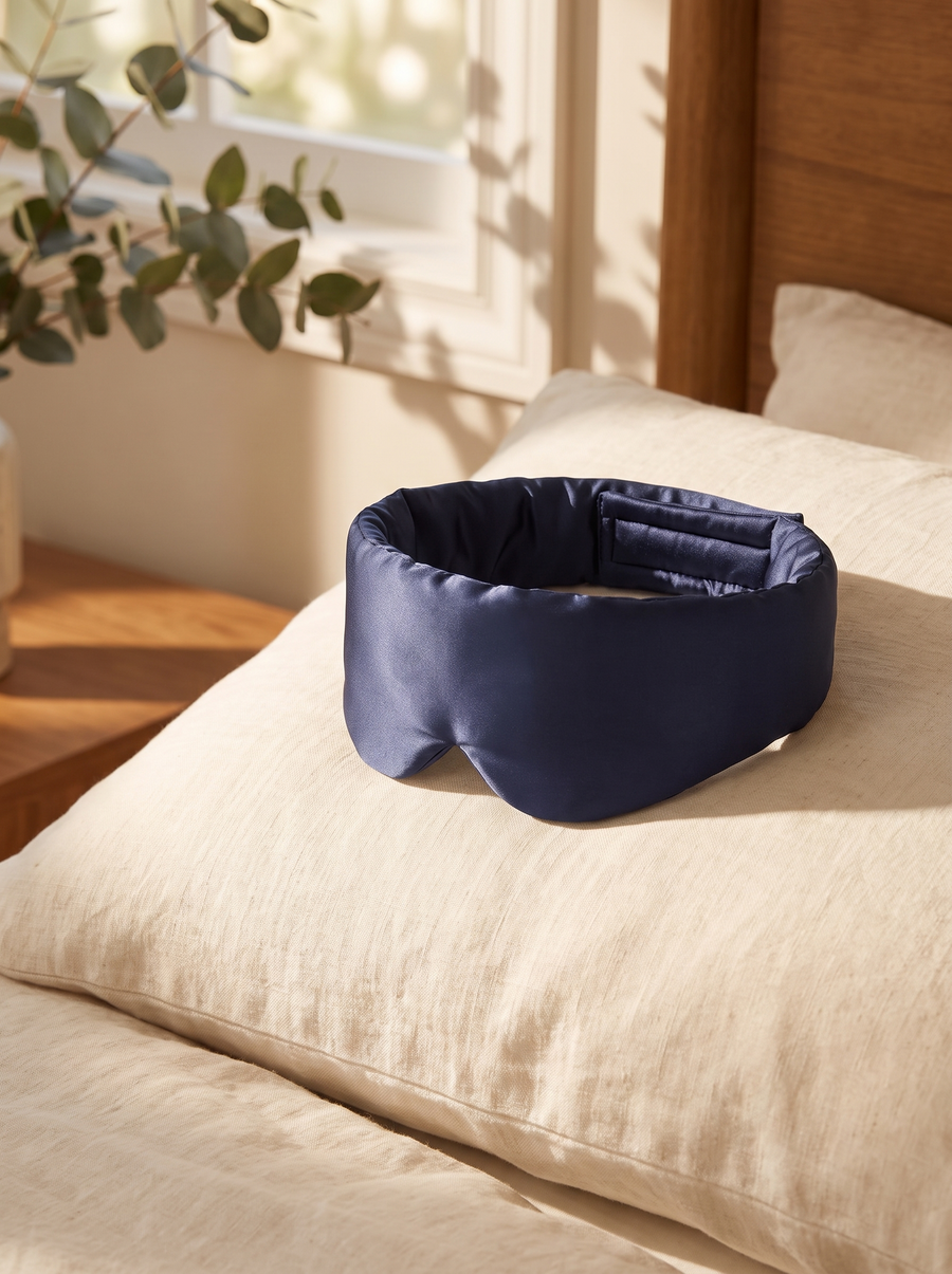 Mulberry Silk Sleep Mask | Light-Blocking Eye Mask